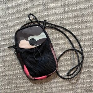 Lululemon‎ Crossbody Bag Camo Guava Pink Hawaiian Blue OS